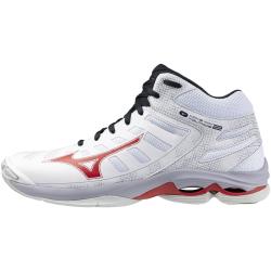 foto MIZUNO VOLTAGE 2 MID WHITE SALSA BLACK