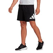 SHORT ALLENAMENTO TRAIN ESSENTIALS LOGO BLACK