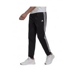 foto PANTALONI DA ALLENAMENTO PRIMEGREEN ESSENTIALS WARM UP TAPERED 3 STRIPES BLACK